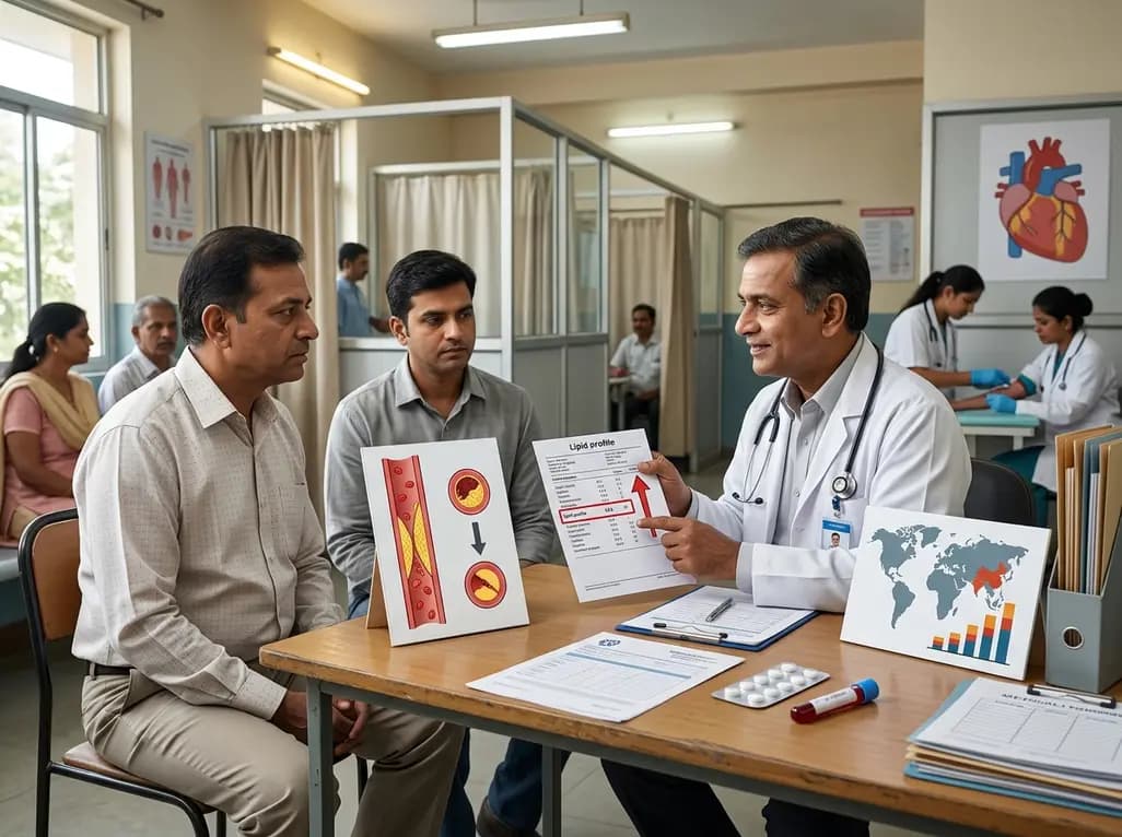 Global Bad Cholesterol Burden Rises Sharply in India