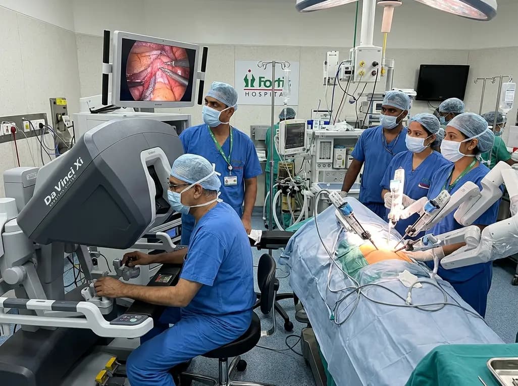 Bengaluru Fortis Marks 3,000 Robotic Surgeries Landmark