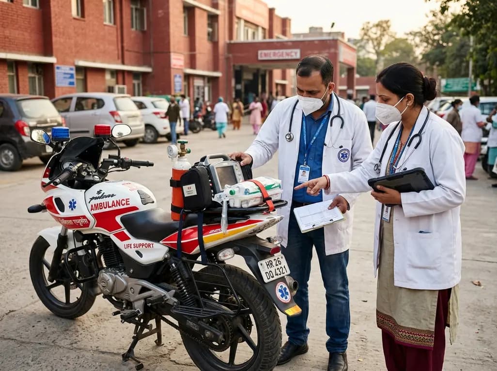 New Standards Regulate Two-Wheeled Road Ambulance Services