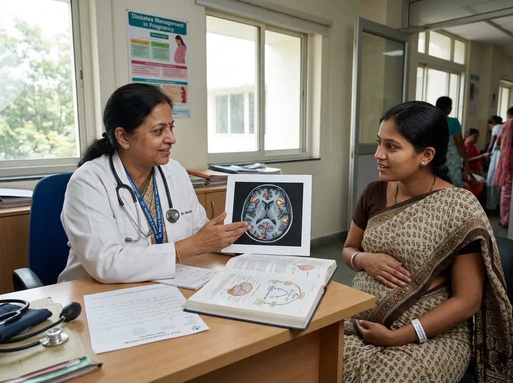 Gestational Diabetes Alters Brain Responses to High-Fat Food Cues