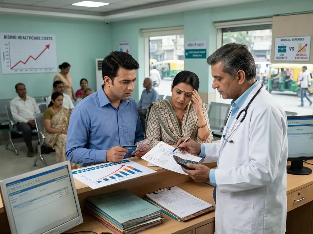 Rising Medical Expenses Overtake Job Security in India Inc