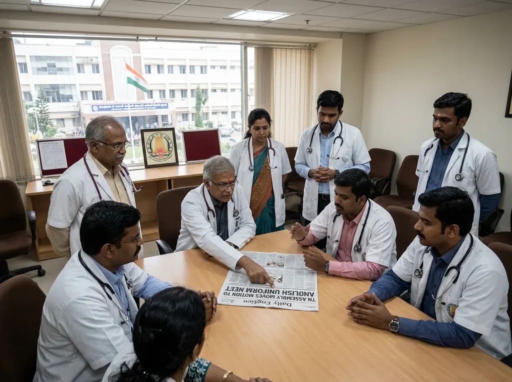 Tamil Nadu Assembly Moves Motion to Abolish Uniform NEET