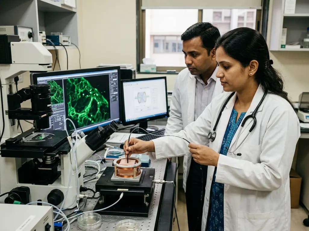 Two-Photon Endomicroscopy: Paving the Way for Image-Guided Magnetic Micro-Agents