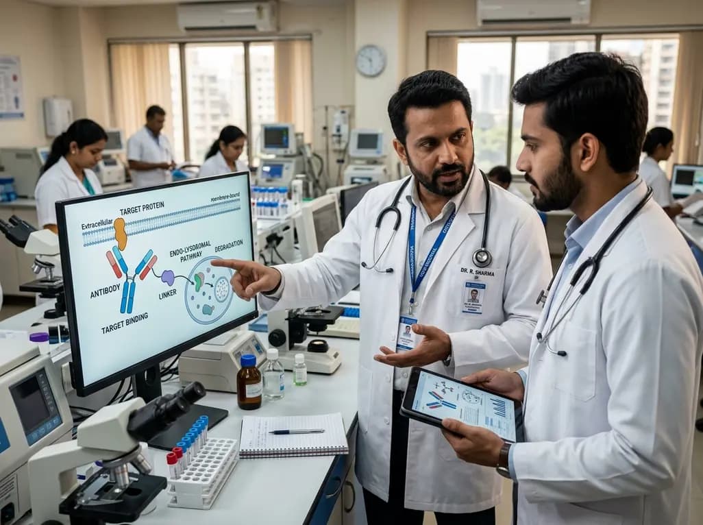 Engineering Antibody Targeted Chimeras for Precision Degradation