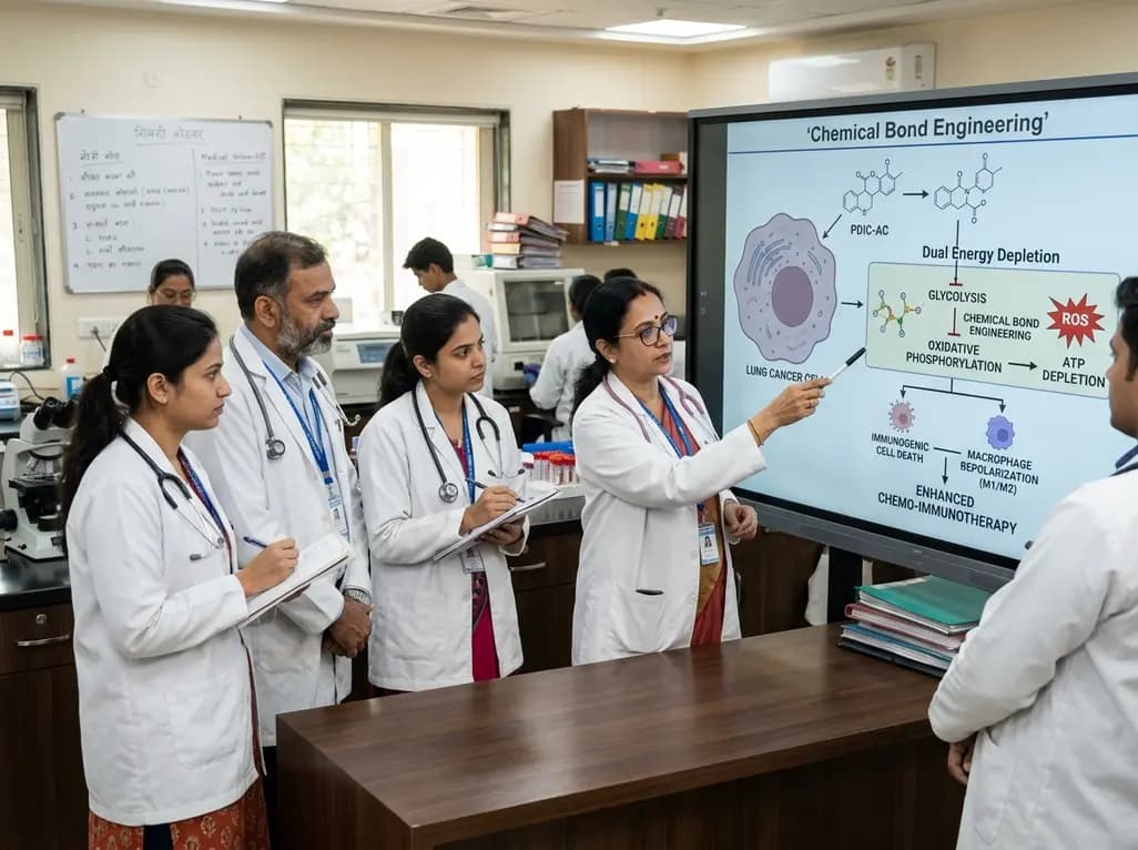 Chemical Bond Engineering Enhances Lung Cancer Chemo-Immunotherapy via Dual Energy Depletion