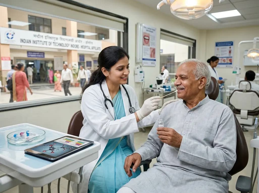 IIT Indore Pioneers Non-Invasive Oral Cancer Screening