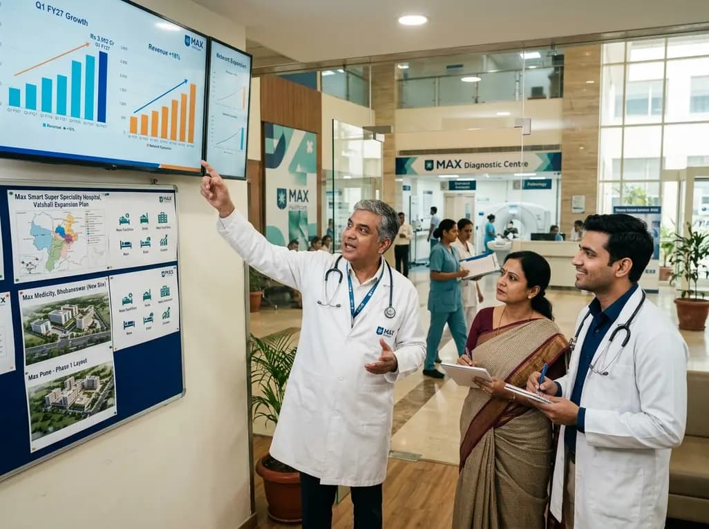 Max Healthcare Reports Q1 FY27 Growth and Expansion