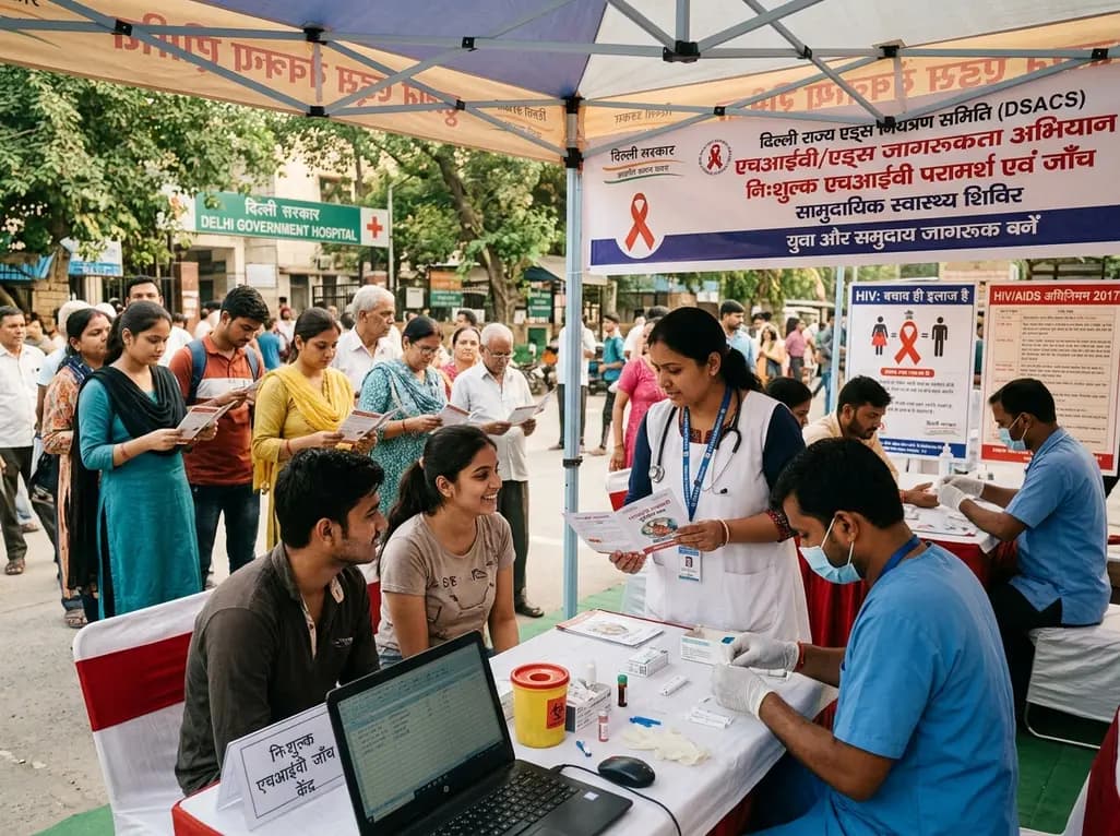 Delhi Expands HIV Awareness and Community Testing Drives