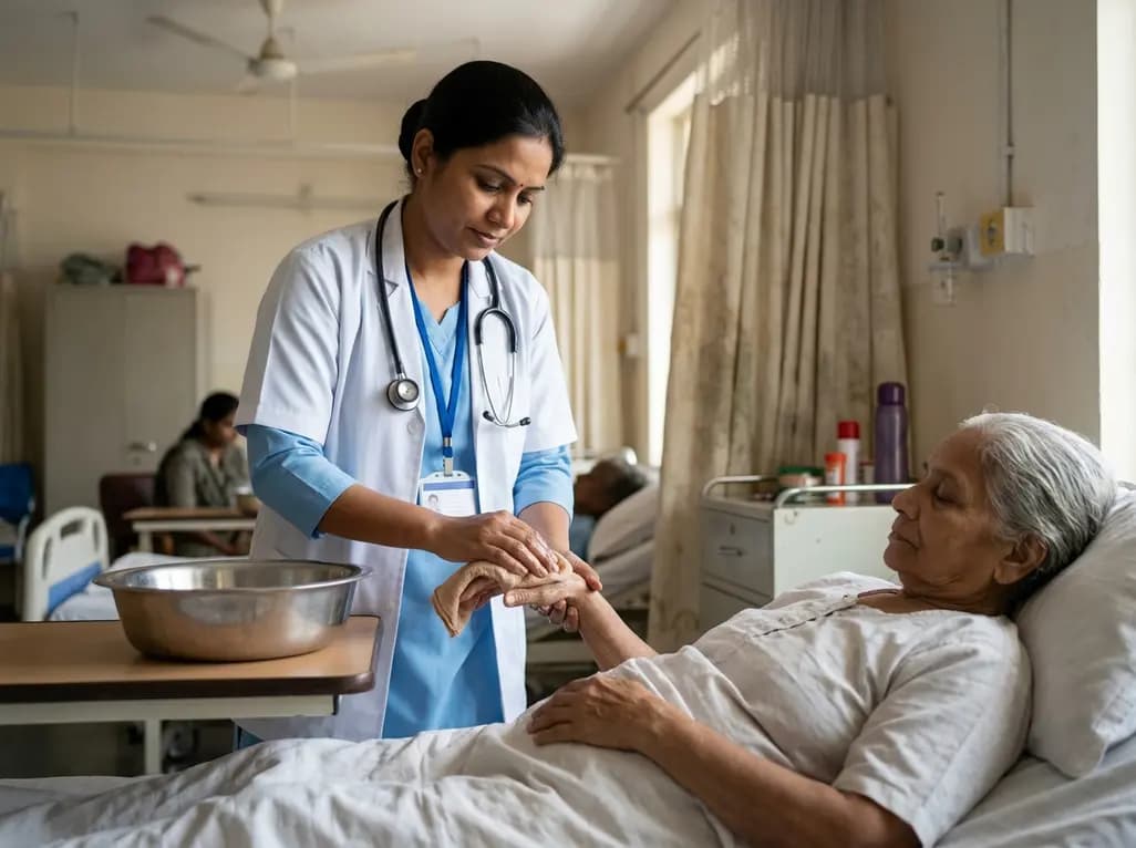 Anchoring Through Touch: Redefining Palliative Hygiene Care at the End of Life