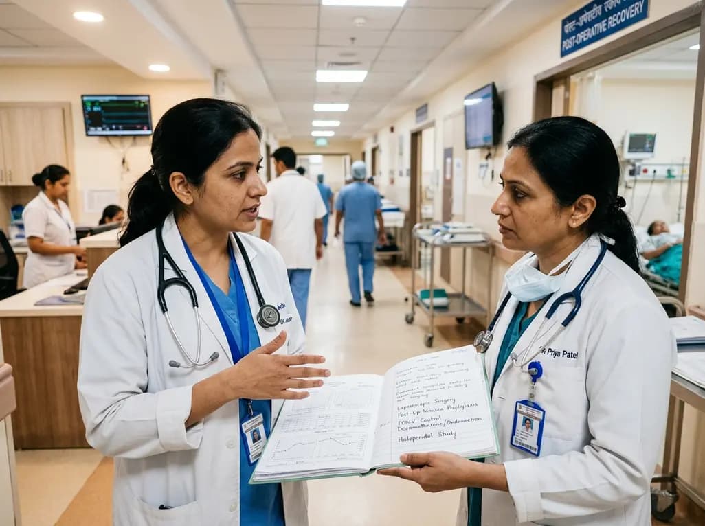 Haloperidol-Ondansetron vs Dexamethasone-Ondansetron for PONV Prophylaxis in Laparoscopic Gynecological Surgery
