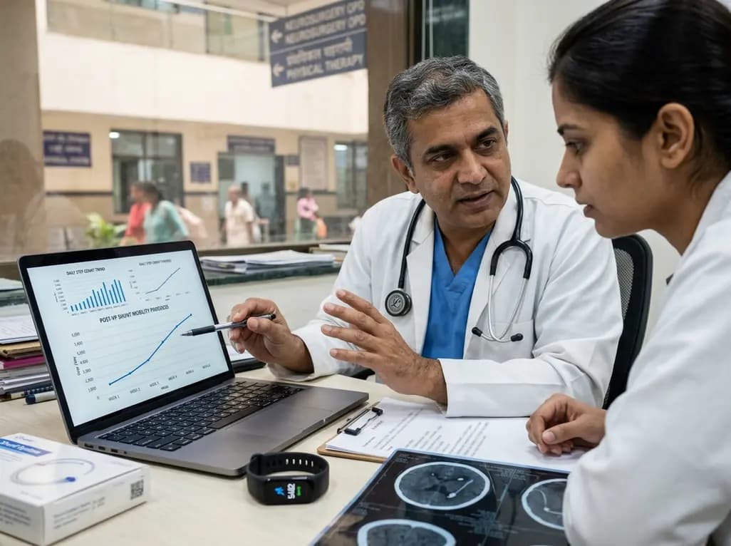 Wearable Step Counts in Idiopathic Normal Pressure Hydrocephalus: Enhancing Shunt Evaluation