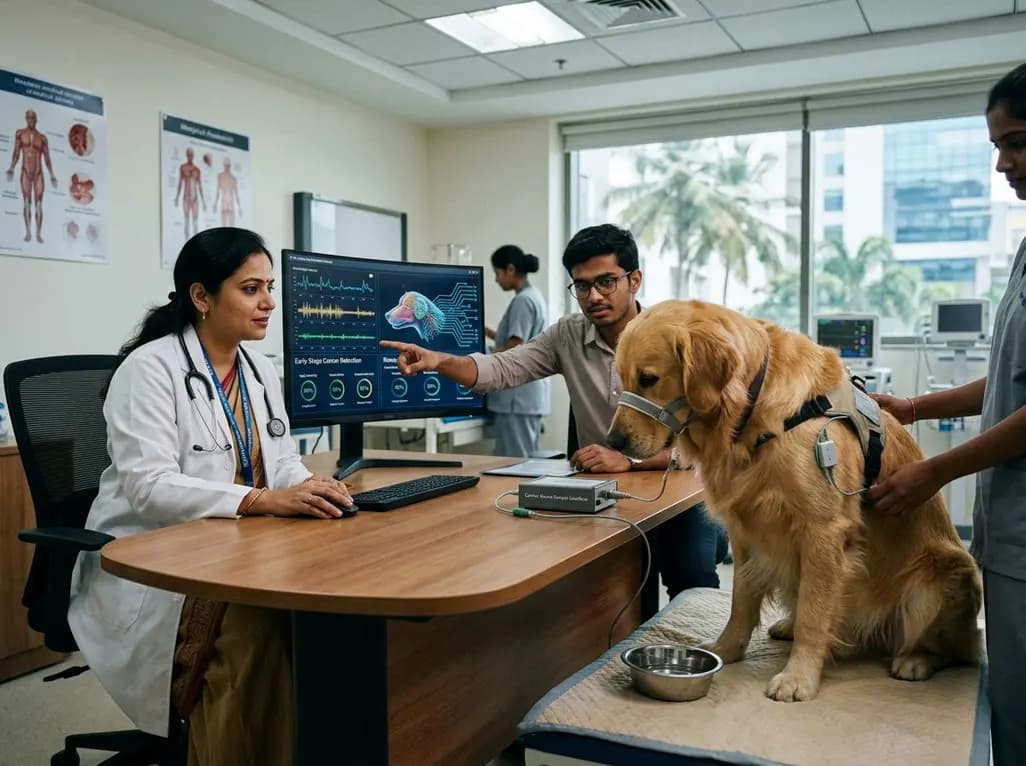 Can Dogs and AI Transform Early-Stage Cancer Detection?