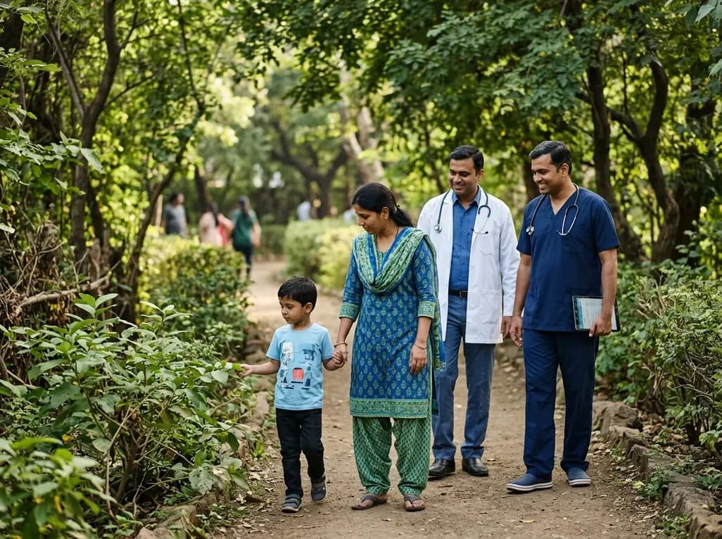 Walking Together: Exploring Nature Walks for Preschool Children with Autism Through a Bioecological Lens