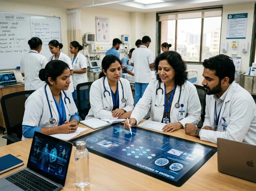 AI in Nursing Education: Scoping Review of Academic Perspectives and Pedagogical Shifts