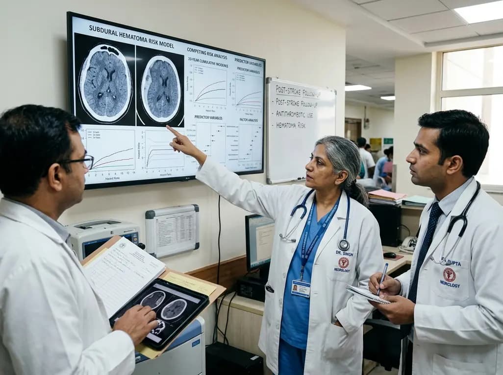 Predicting Post-Stroke Subdural Hematoma Risk: Nationwide Competing-Risk Model