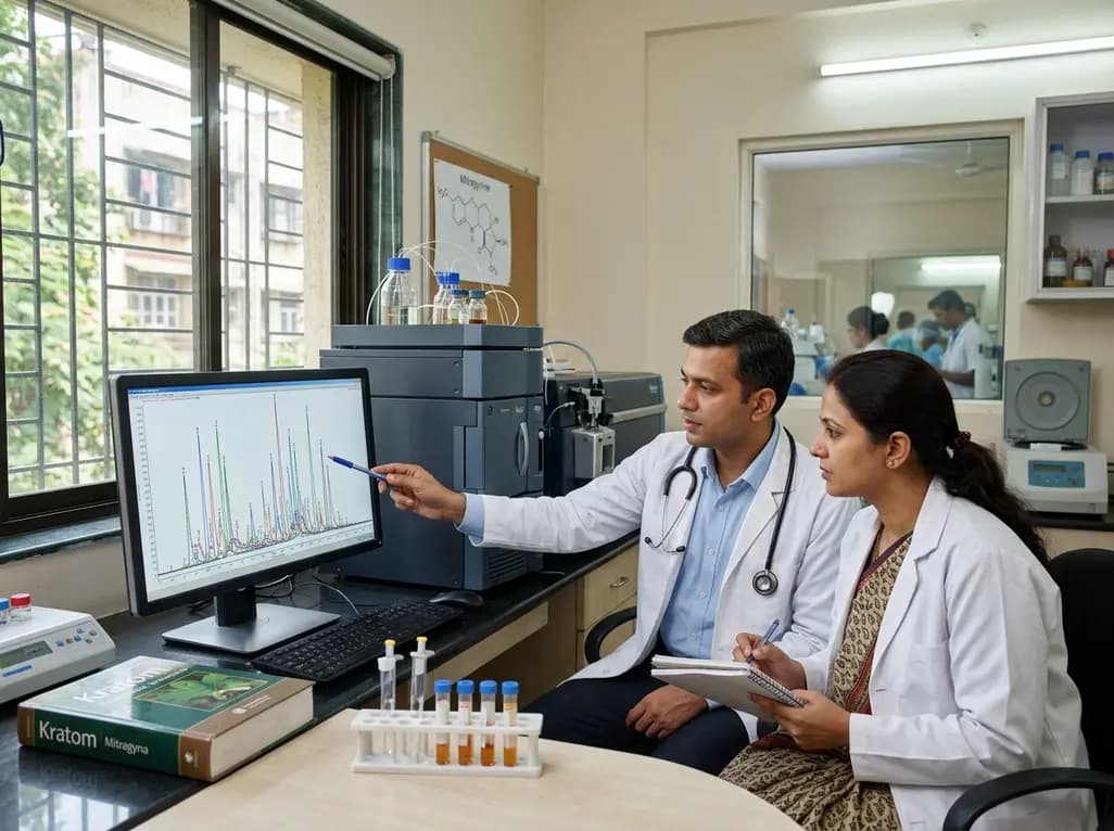 Simultaneous Quantification of 17 Kratom Alkaloids and Metabolites in Human Plasma