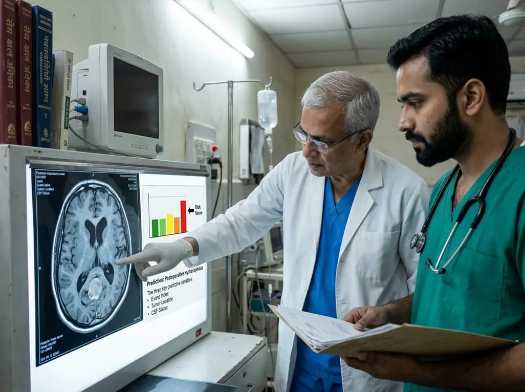 Predicting Postoperative Hydrocephalus in Posterior Fossa Tumors: A Machine Learning Model