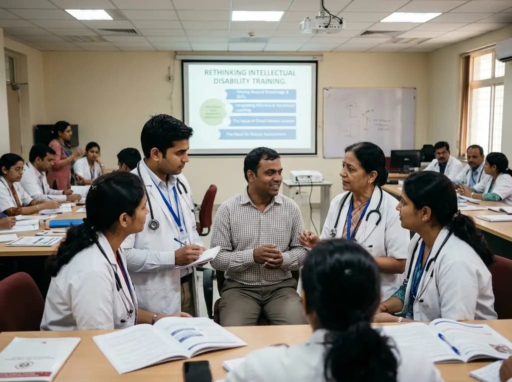 Rethinking Intellectual Disability Training for Healthcare Professionals Caring for Adults
