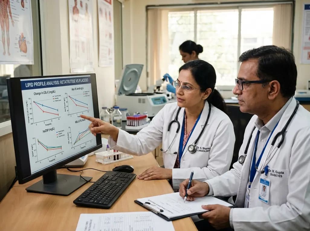 Retatrutide Significantly Improves Cardiovascular Risk Biomarkers in Obesity and Type 2 Diabetes