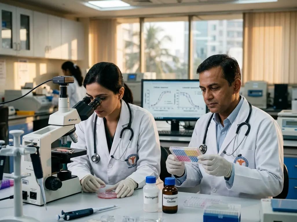 Comparative Study of Naringenin and Naringenin-Oxime in Colorectal Cancer