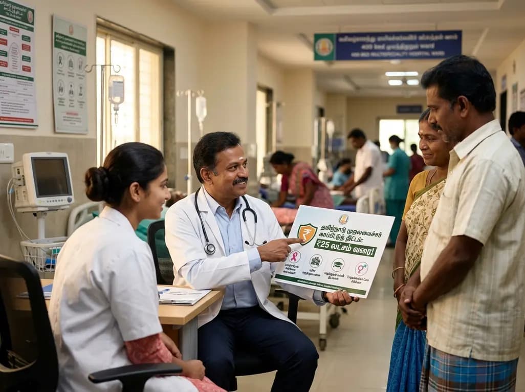 Tamil Nadu Unveils ₹25 Lakh Health Cover & New Cancer Hubs