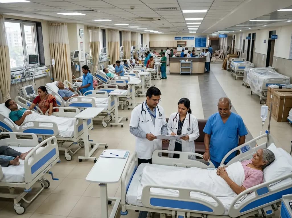 India Healthcare Services Outlook: Surge in Beds and Volume