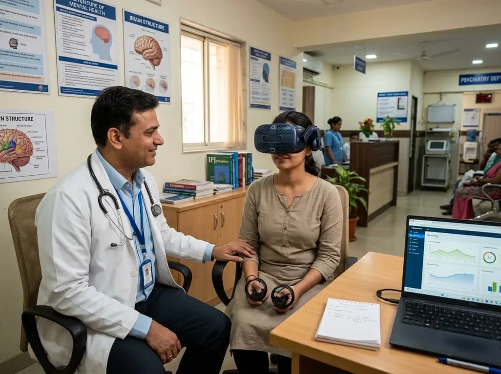 Virtual Reality Positive Psychotherapy in Major Depression: Emotion, Life Satisfaction, and Suicidality