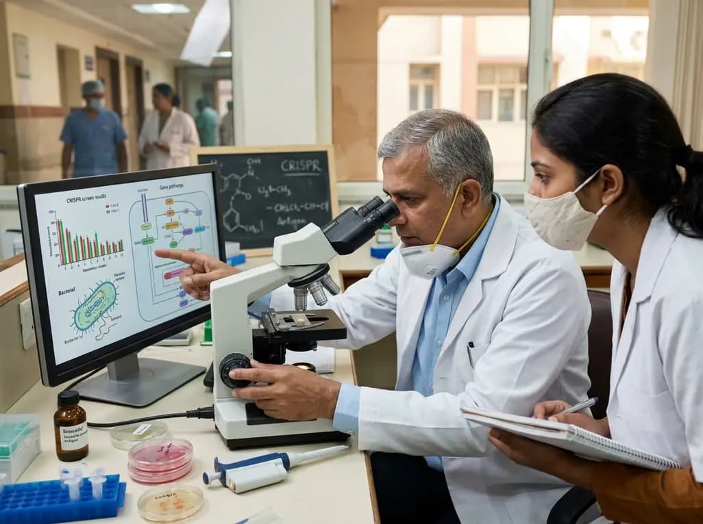 CRISPR Screen Identifies Host Genes Driving Brucella Intracellular Survival