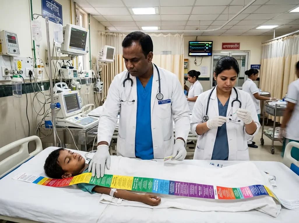 Indianised Pediatric ALS Tape: Precision in Resuscitation