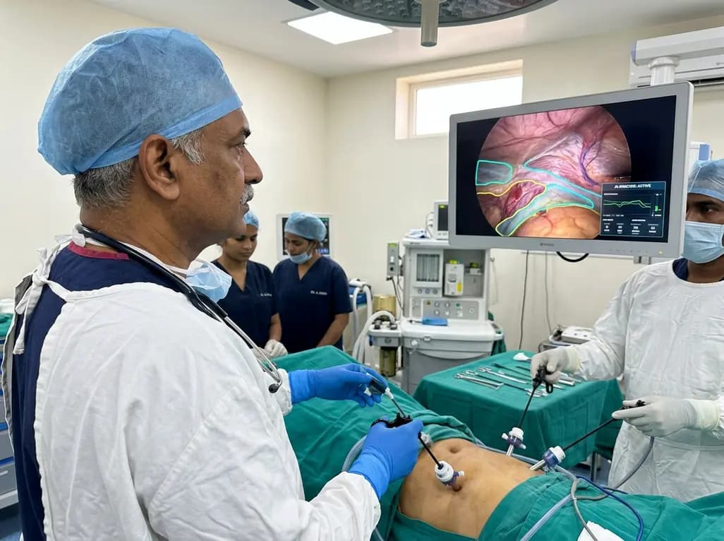 AI Real-Time Tissue Recognition Enhances Laparoscopic Inguinal Hernia Repair