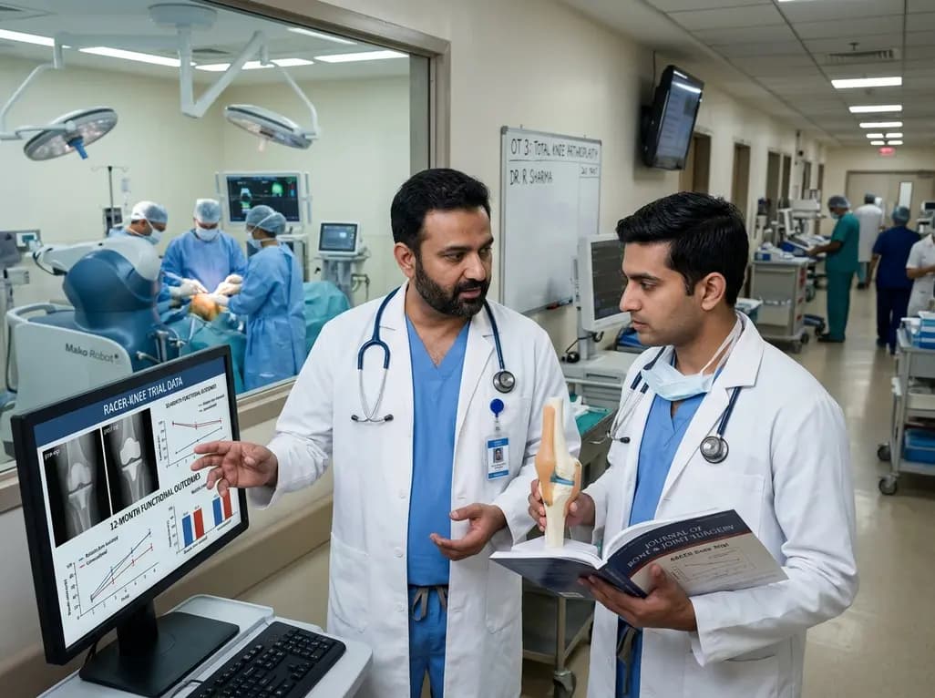 RACER-Knee Trial: Robotic-Arm vs Conventional Total Knee Replacement
