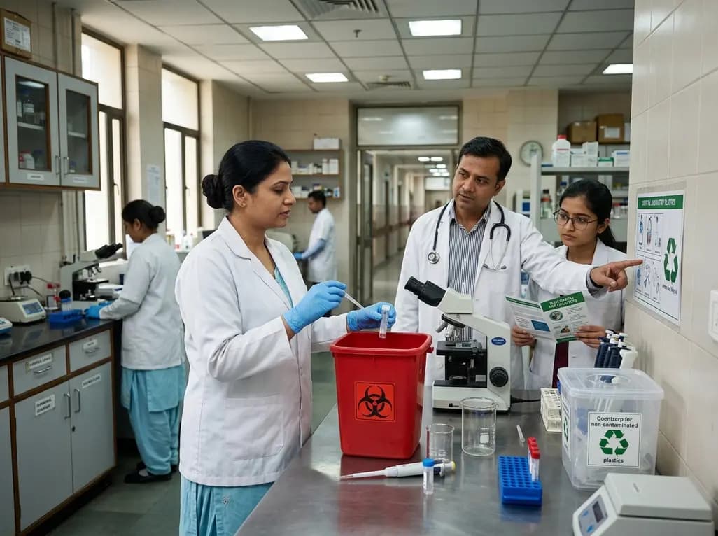 Sustainable Management of Single-Use Plastic Waste in Laboratories: Bridging Knowledge and Practice