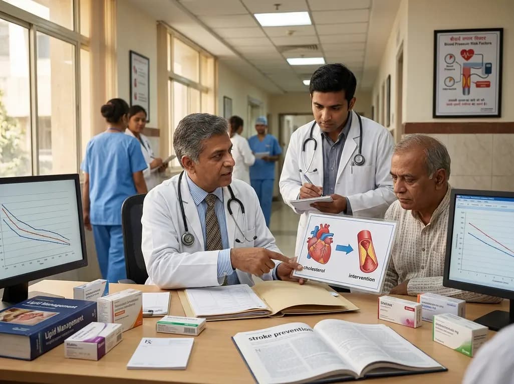 Role of a ≥50% LDL-C Reduction in Secondary Prevention After Ischemic Stroke