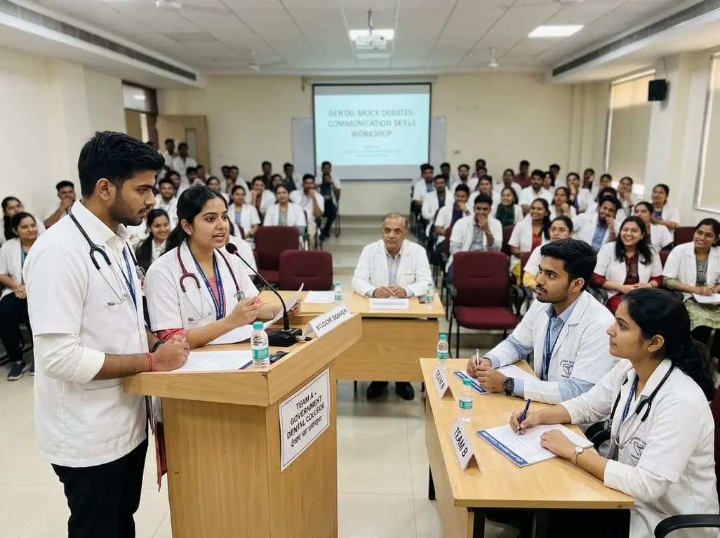 Enhancing Oral Communication Skills in Dental Students Through Mock Debates