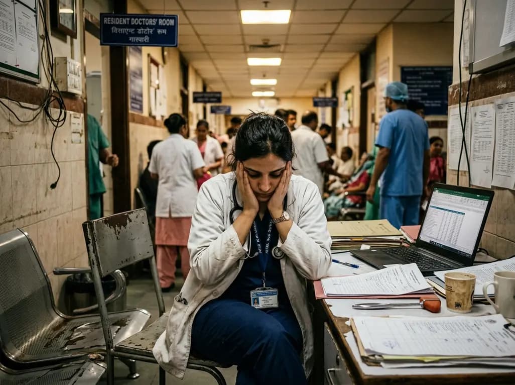 Resident Physician Stress: Understanding the Sequential Link to Burnout and Depression