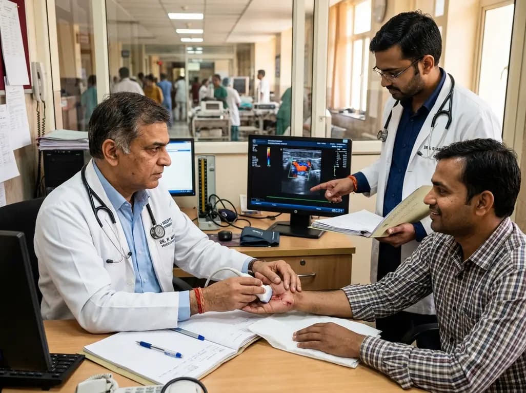 Conservative Management of Traumatic Deep Palmar Arch Pseudoaneurysm: Clinical Indications and Outcomes