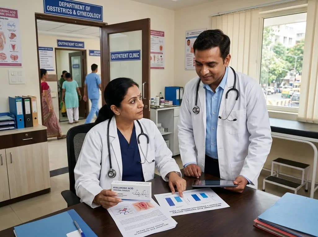 Efficacy and Safety of Hyaluronic Acid Vaginal Ovule in Alleviating Vaginal Dryness and Dyspareunia