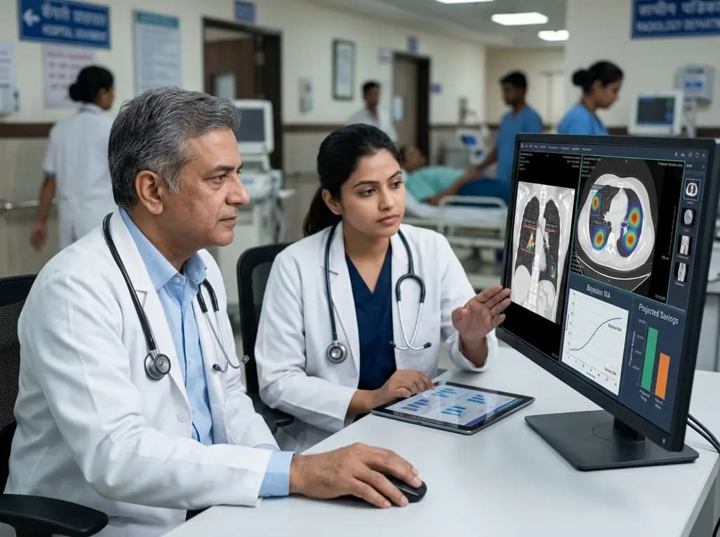 AI in Healthcare: Bayesian Analysis Uncovers Fiscal Realities and Implementation Barriers