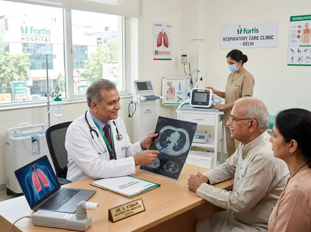 Fortis Launches Dedicated Respiratory Care Clinics in Delhi