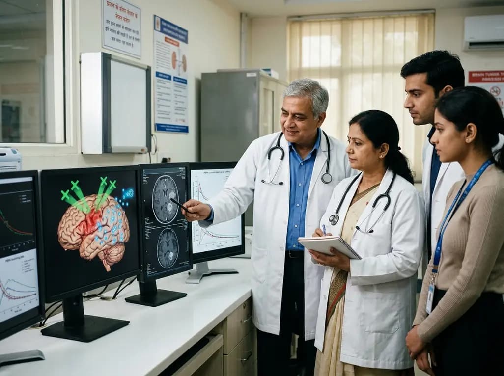 Focused Ultrasound-Enhanced Drug Delivery in Brain Tumors: PBPK Insights