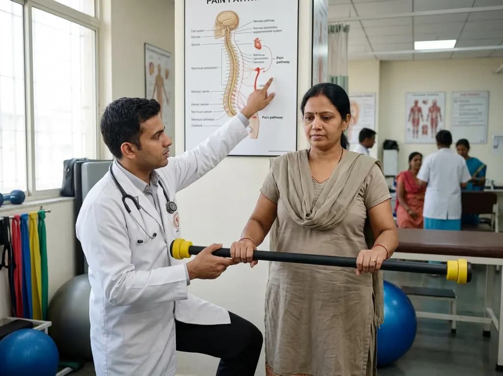 Integrating Pain Neuroscience Education with Flexi-Bar Stabilization in Chronic Low Back Pain