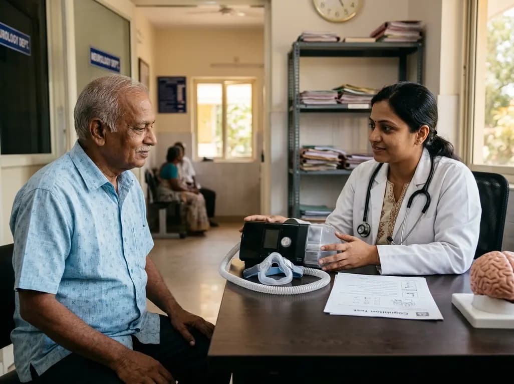 Cognition and Sleep Apnea in Parkinson's: Randomized Controlled Trial of Positive Airway Pressure Therapy