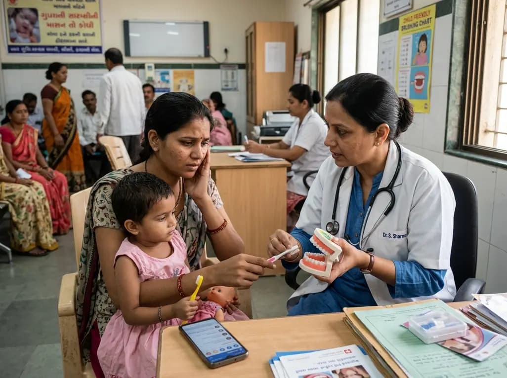 Impact of Maternal Mental Health and Social Media on Pediatric Oral Health