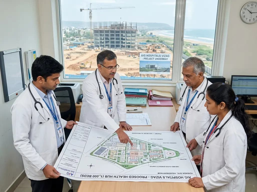 AIG Hospitals to Build Rs 2,000 Cr Health Hub in Vizag