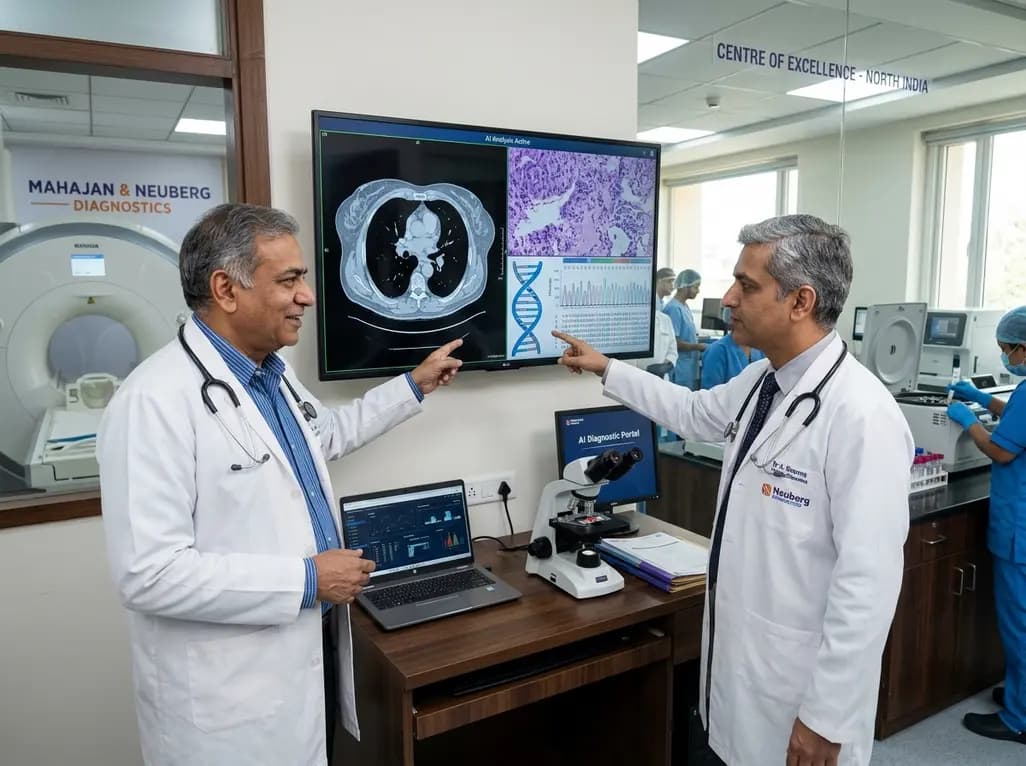Mahajan and Neuberg Forge North India Diagnostics JV