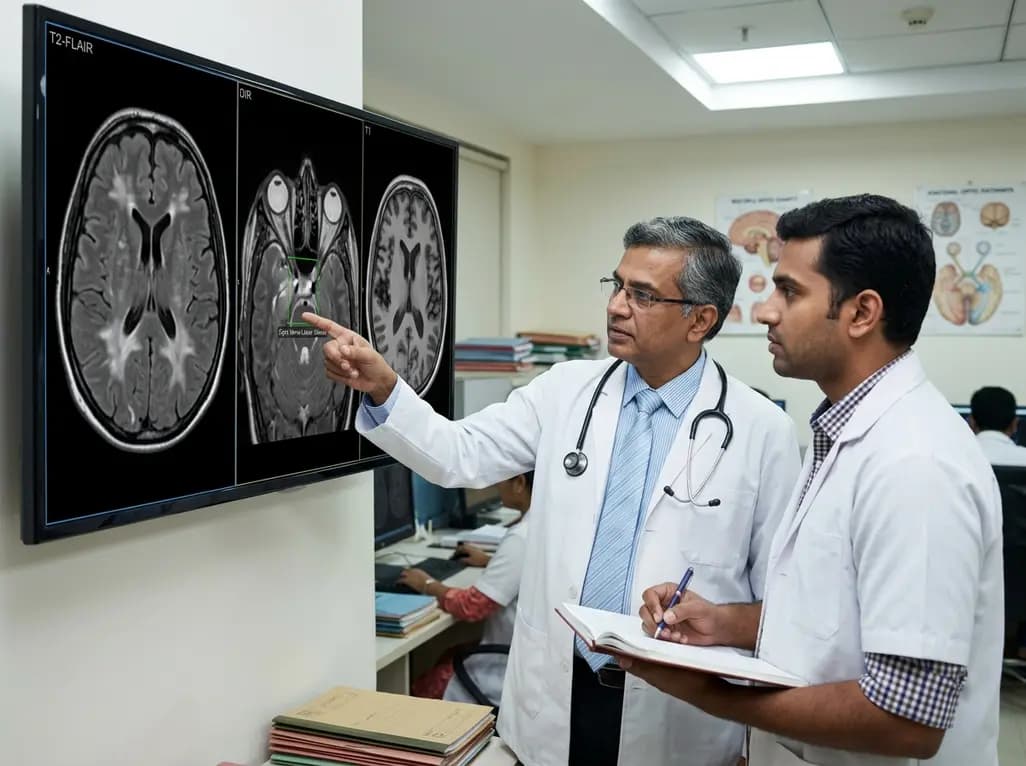 Optic Nerve Lesion Volume in MS: Link to WMHs and Brain Atrophy