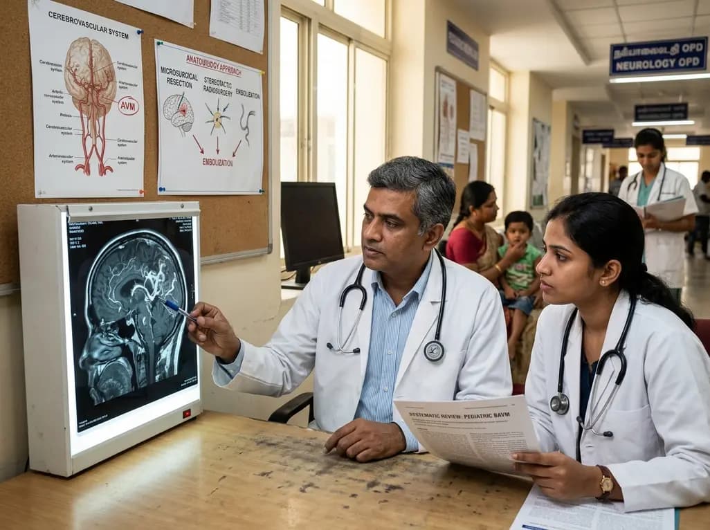 Management of Pediatric Brain Arteriovenous Malformation: Systematic Review Insights