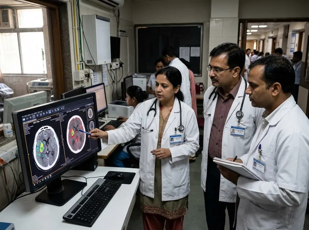 Dual-Energy CT Iodine Perviousness Predicts Thrombectomy Success in Stroke