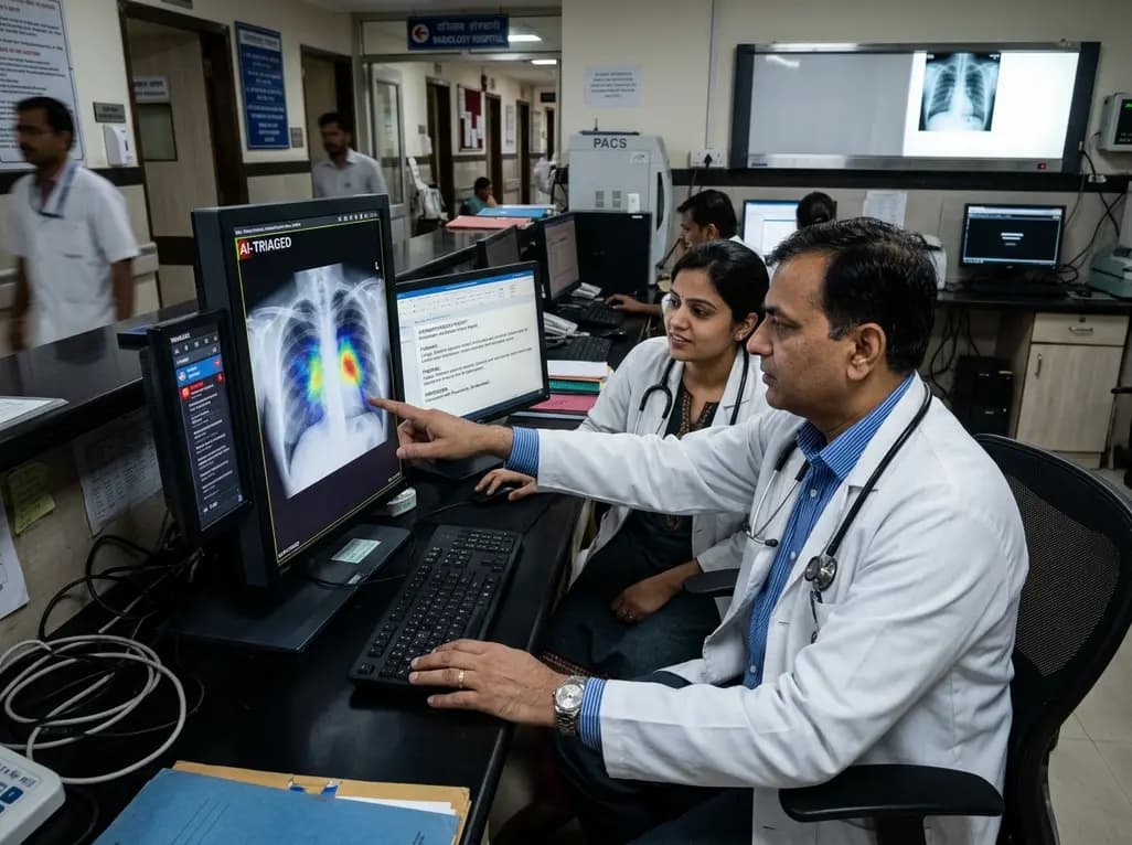 AI-Triaged Worklists and Automated Reporting Slash Radiology Turnaround Times: Prospective Study