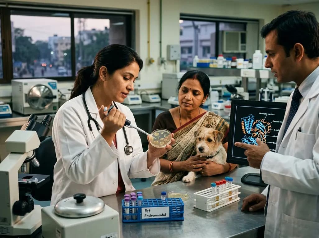 One Health Perspectives on Uropathogenic Escherichia coli in Companion Animals